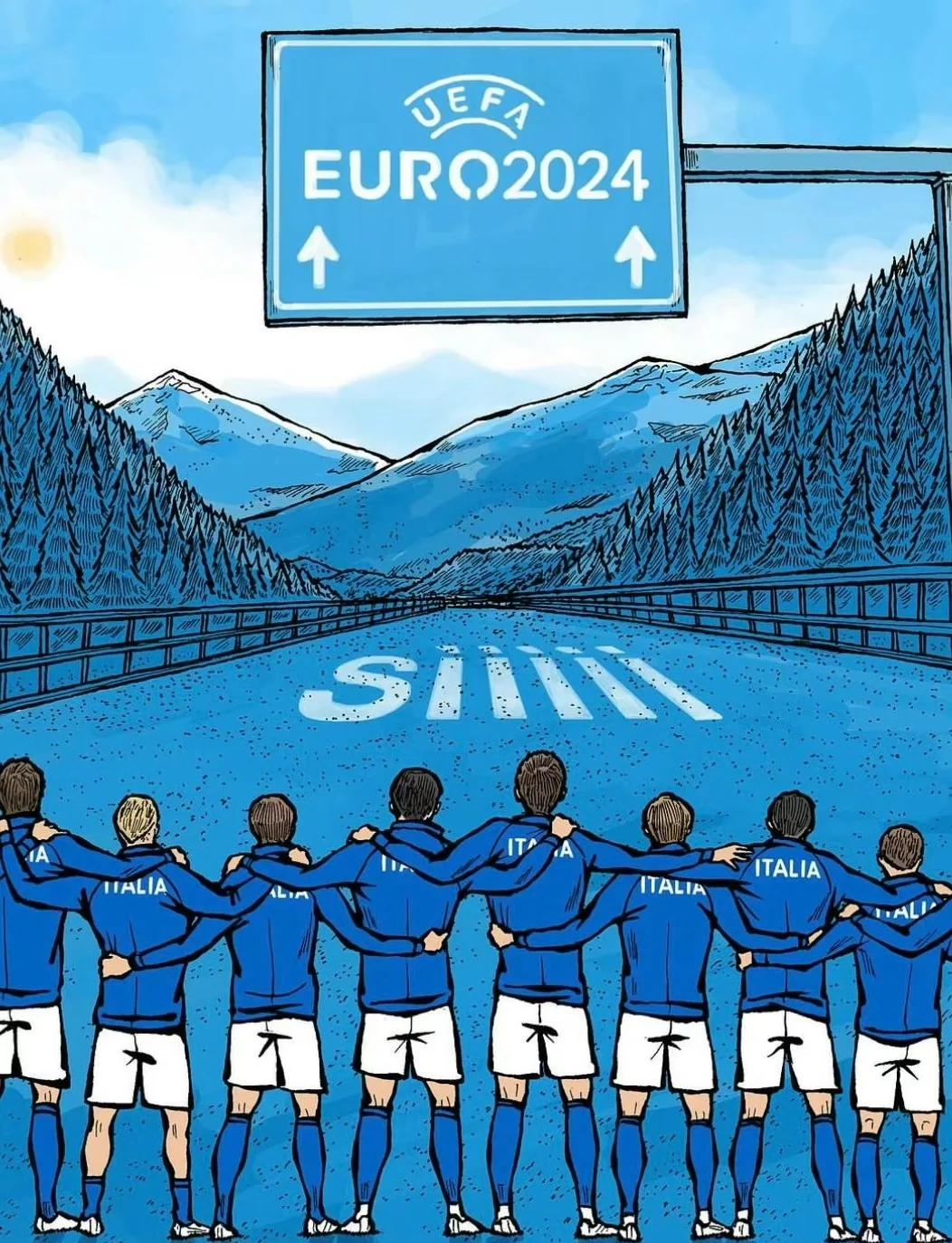 意大利国家队继续大踏步前进,晋级欧洲杯四强 意大利国家队继续大踏步前进,晋级欧洲杯四强