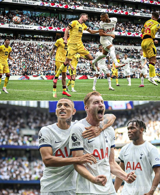 热刺主场击败谢菲联，冲击前四榜位